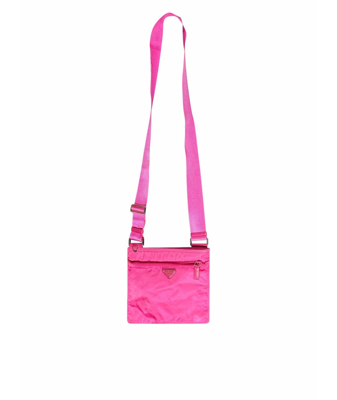 PRADA Розовая сумка на плечо, фото 1