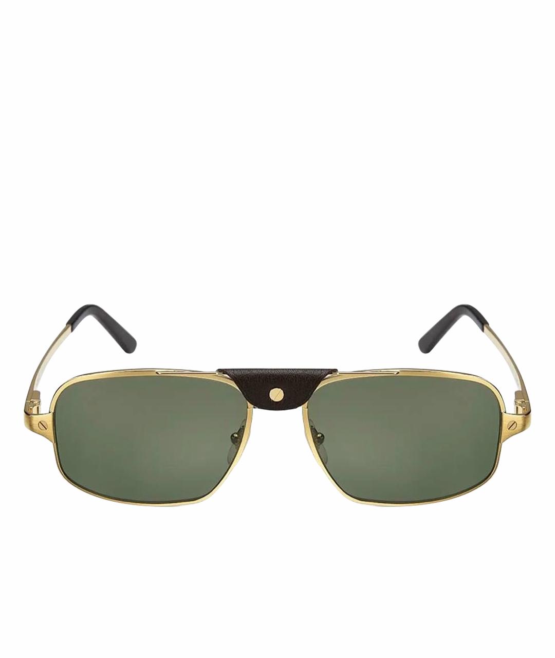 CARTIER Золотые солнцезащитные очки, фото 1
