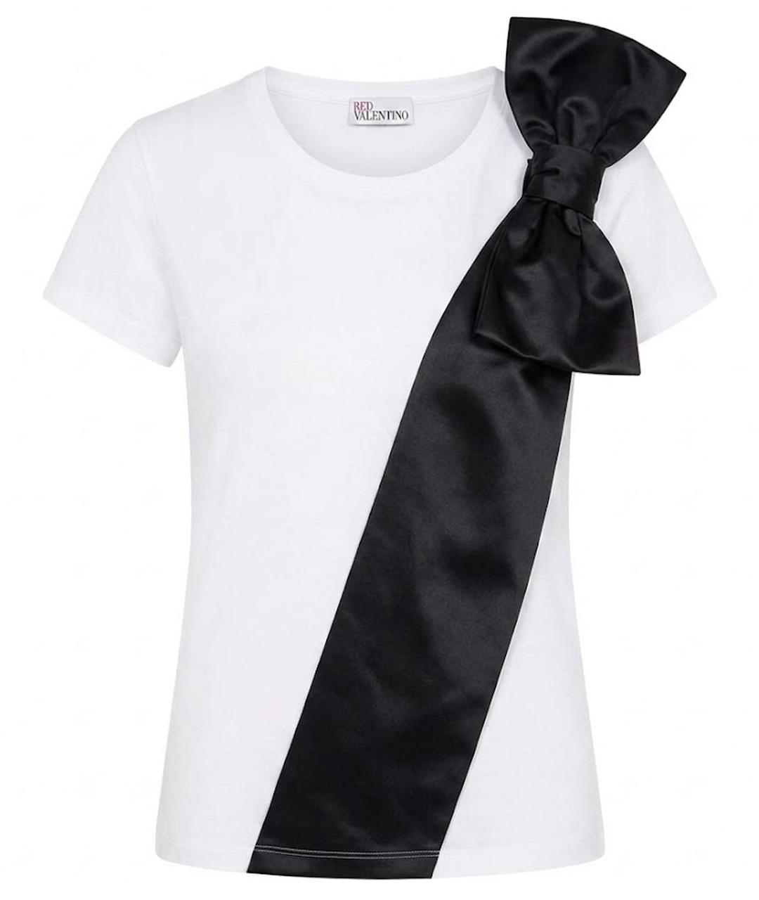 RED VALENTINO Белая футболка, фото 1