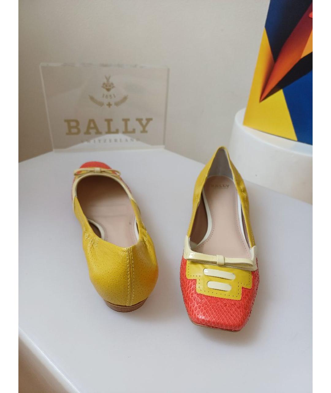 BALLY Мульти кожаные лоферы, фото 7