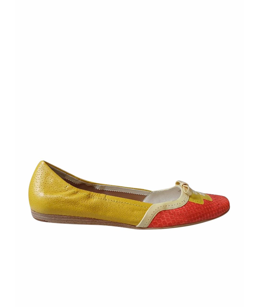 BALLY Мульти кожаные лоферы, фото 1