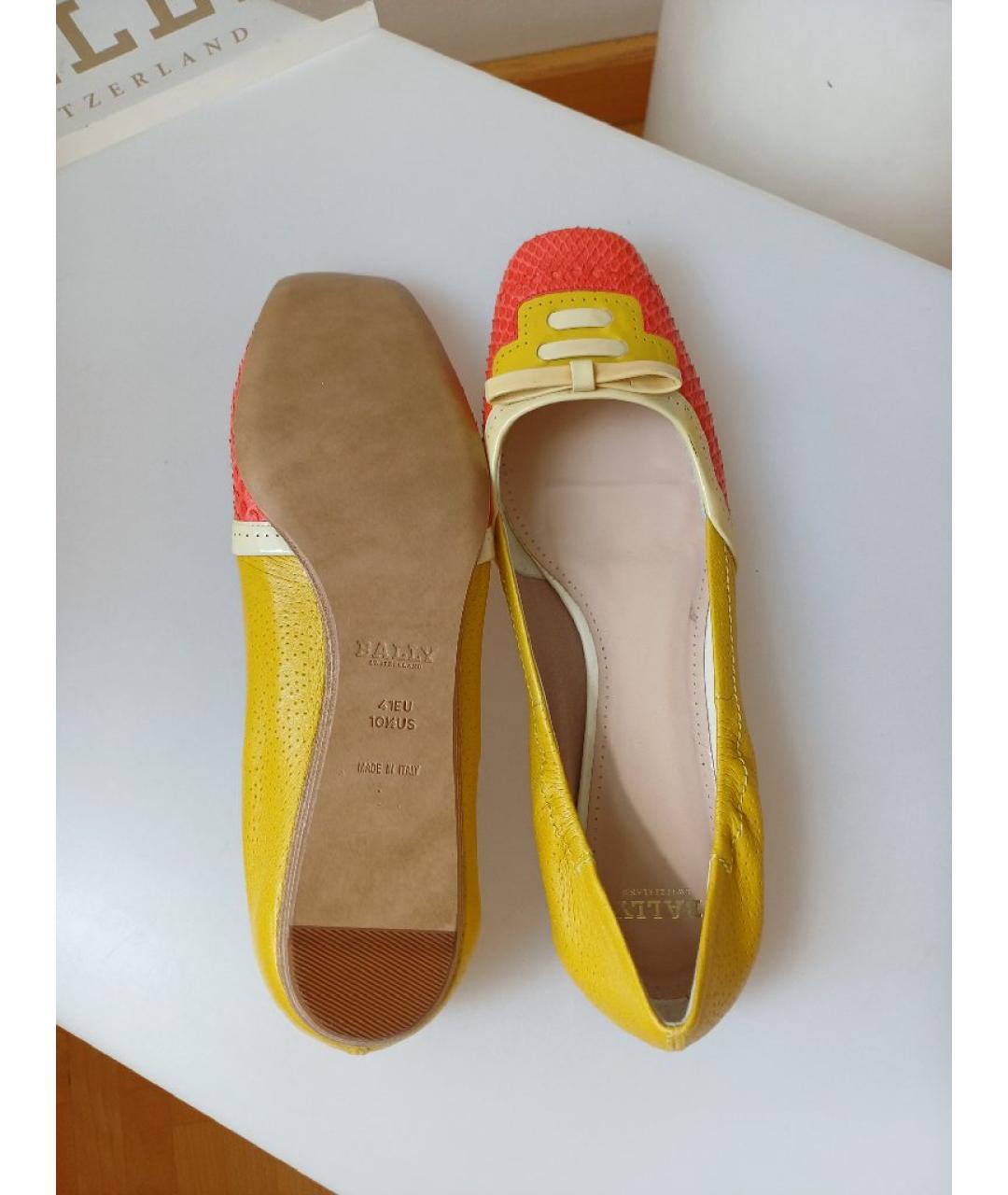 BALLY Мульти кожаные лоферы, фото 9