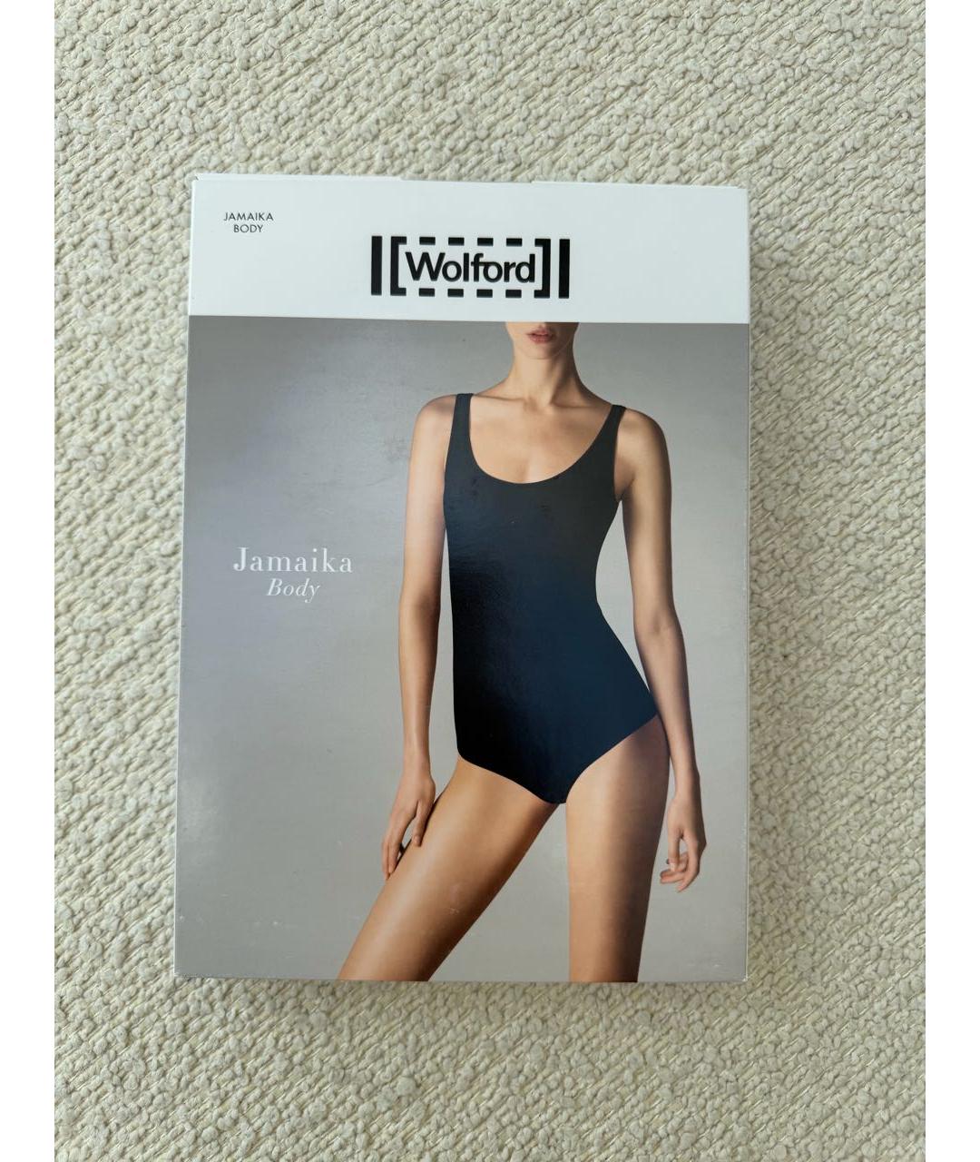 WOLFORD Черное хлопковое боди, фото 5