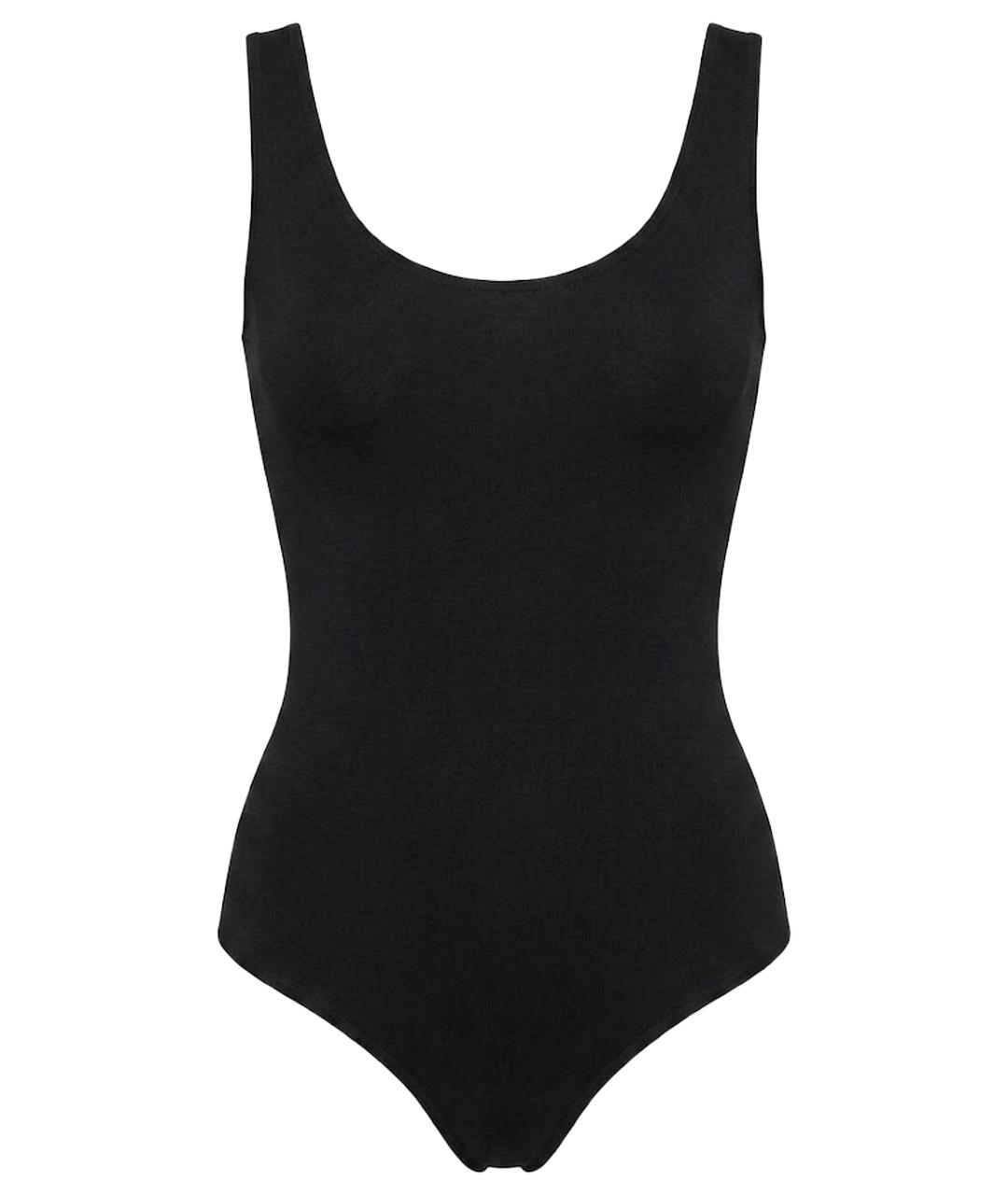 WOLFORD Черное хлопковое боди, фото 1