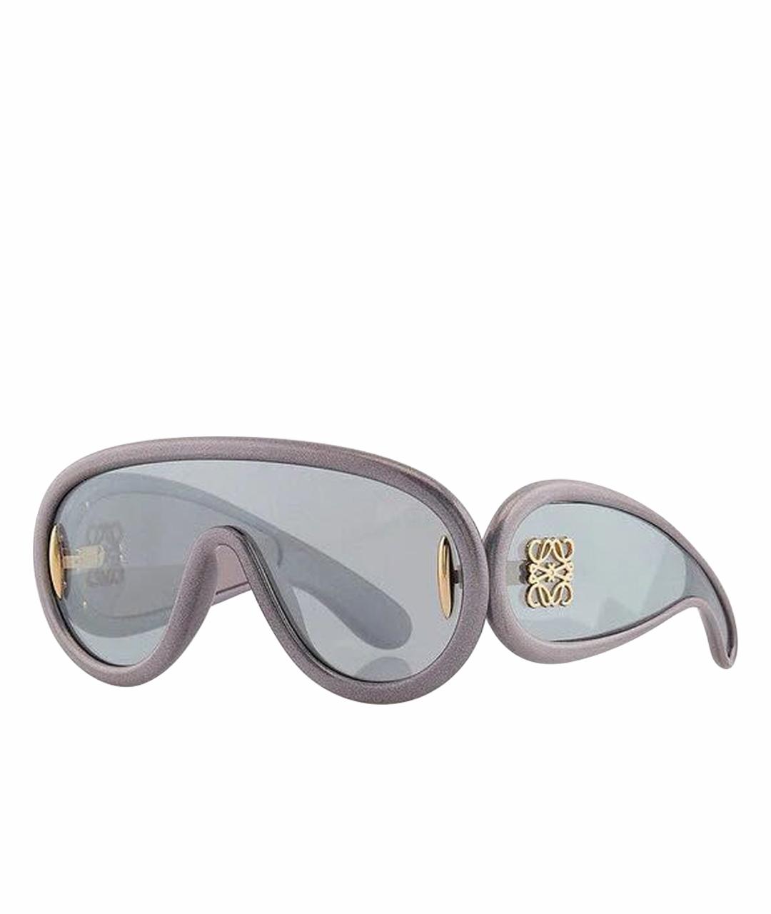 LOEWE Серые пластиковые солнцезащитные очки, фото 1