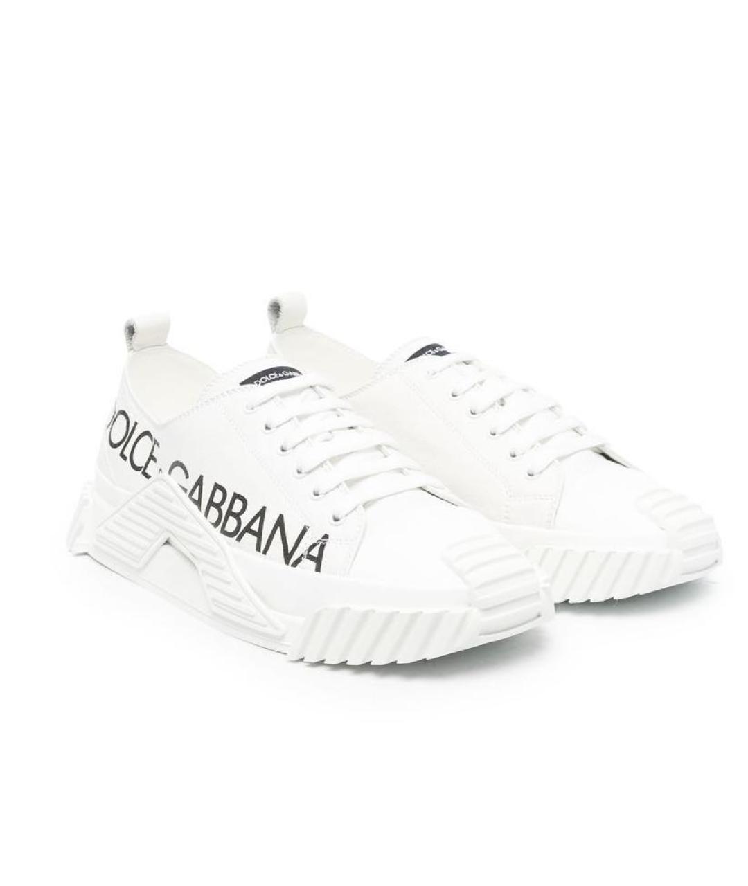 DOLCE&GABBANA Белые кроссовки, фото 2