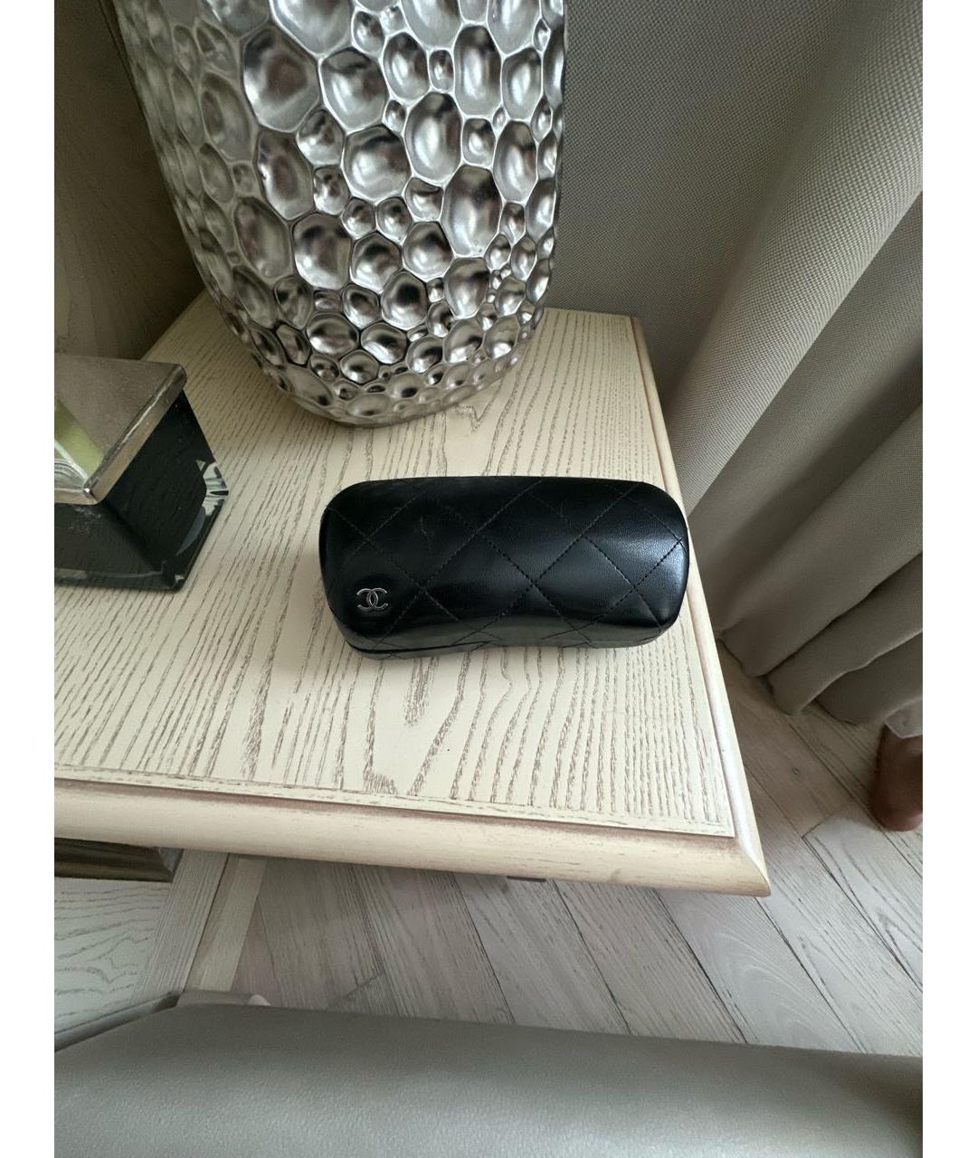 CHANEL Солнцезащитные очки из рога буйвола, фото 4