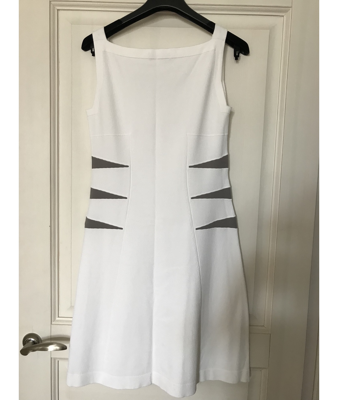 D.EXTERIOR Белое вискозное повседневное платье, фото 2