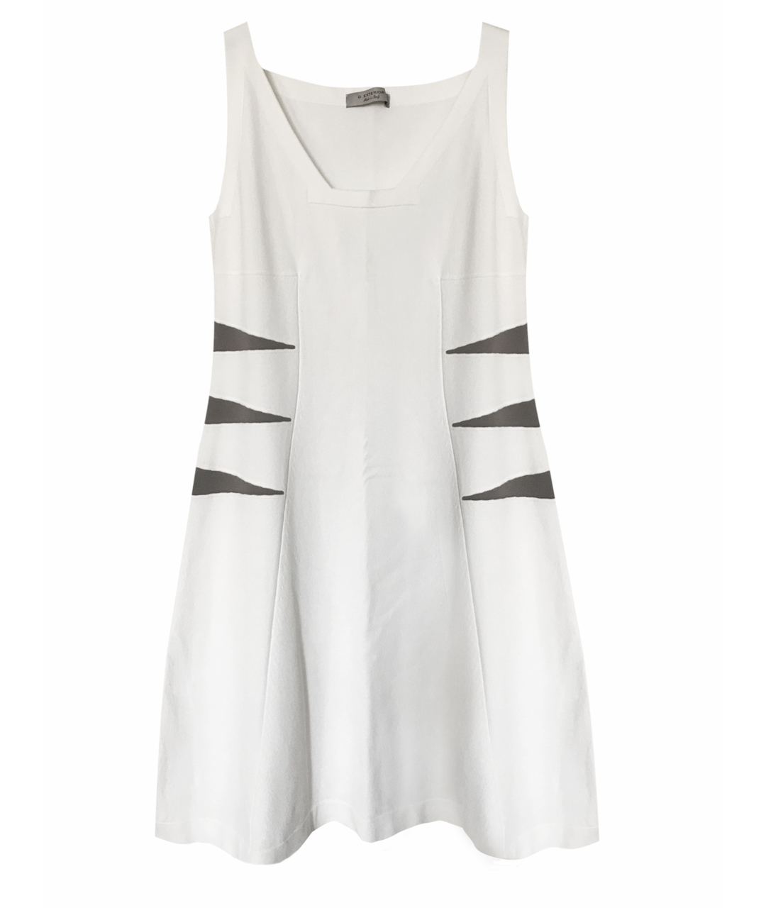 D.EXTERIOR Белое вискозное повседневное платье, фото 1