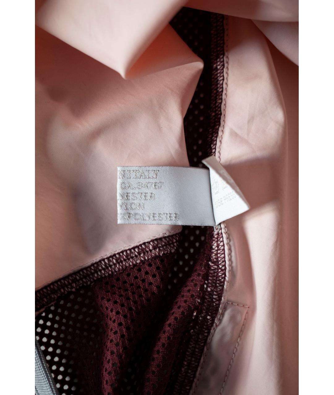 PRADA Розовое синтетическое повседневное платье, фото 8