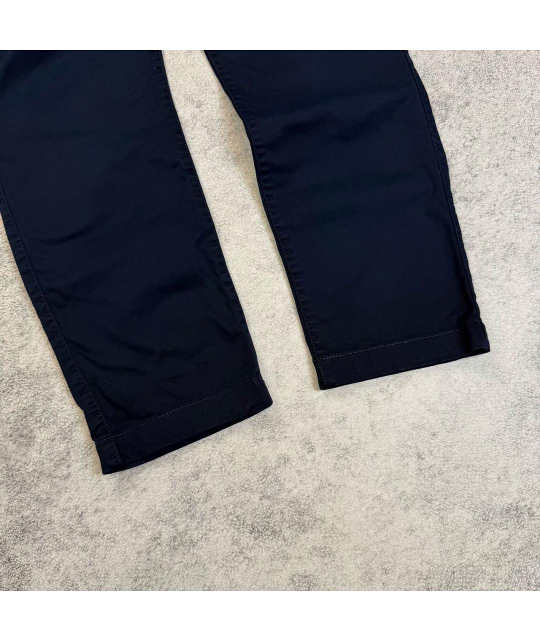 STONE ISLAND Темно-синие брюки чинос, фото 5