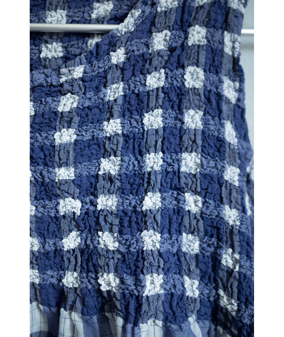 ISSEY MIYAKE Фиолетовое синтетическое повседневное платье, фото 4