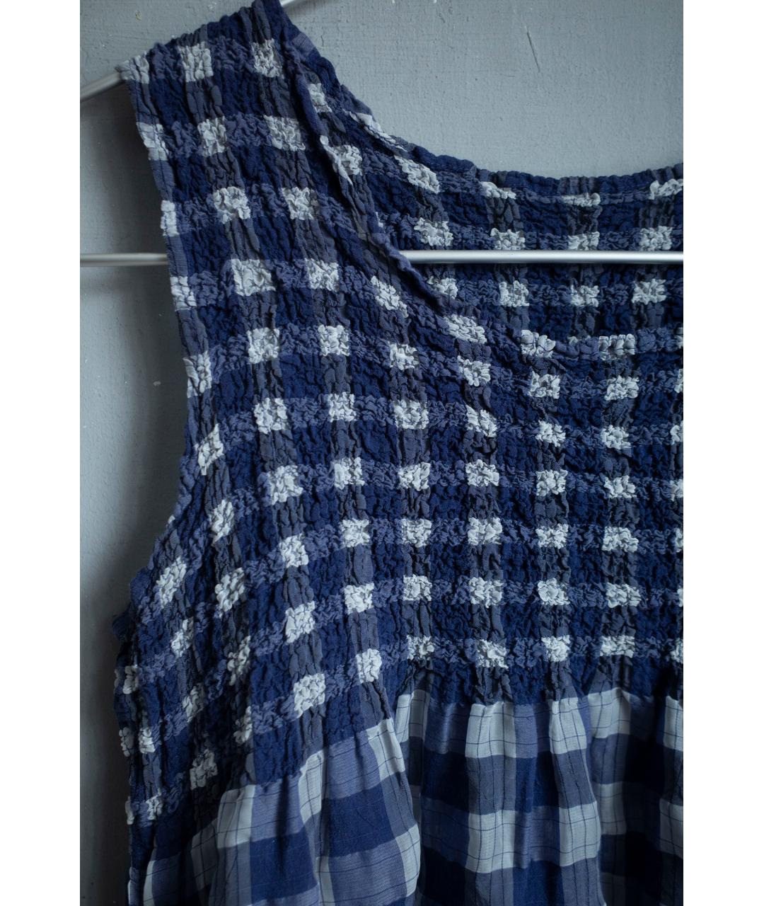 ISSEY MIYAKE Фиолетовое синтетическое повседневное платье, фото 2