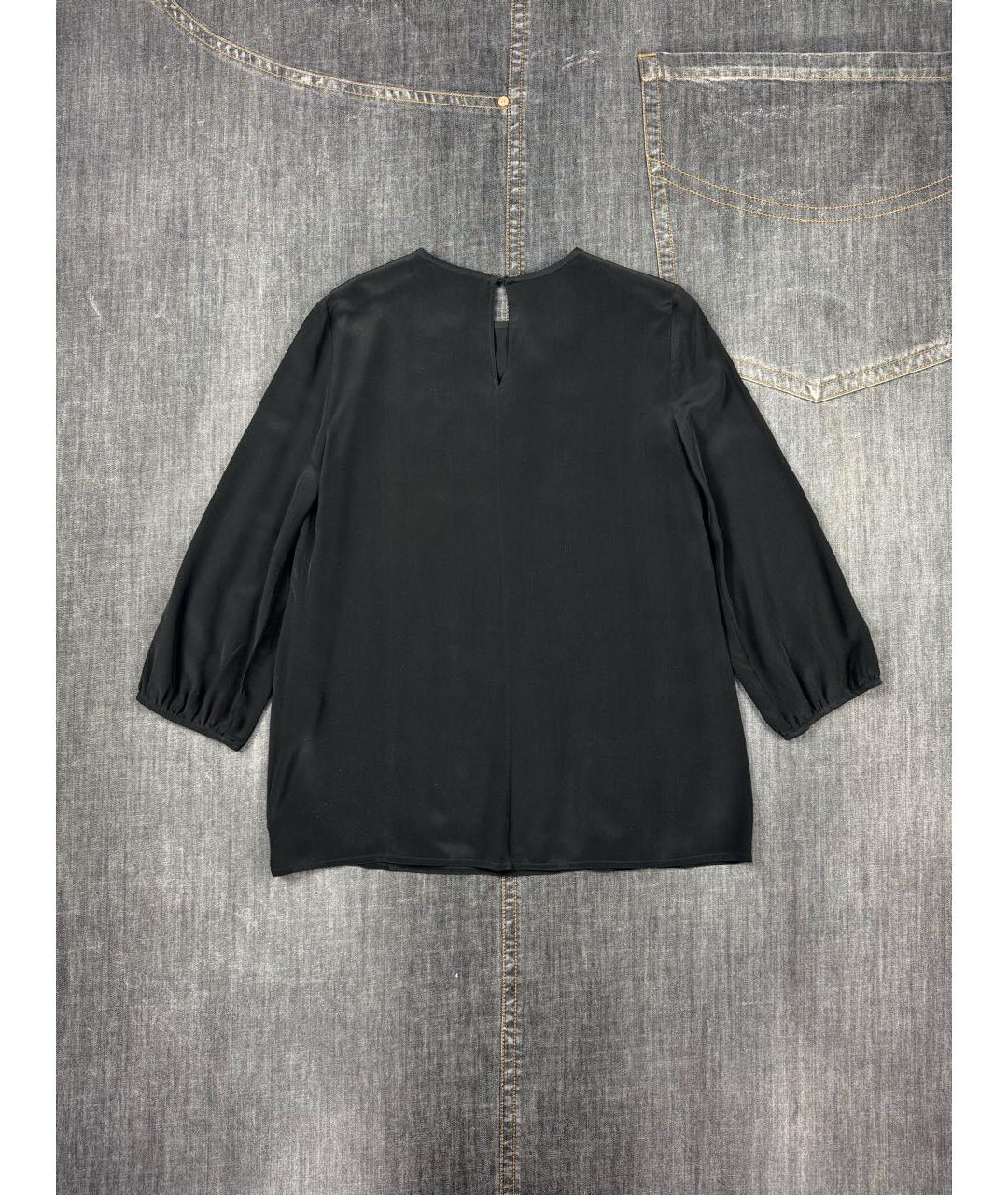 MAX MARA STUDIO Мульти шелковая блузы, фото 6