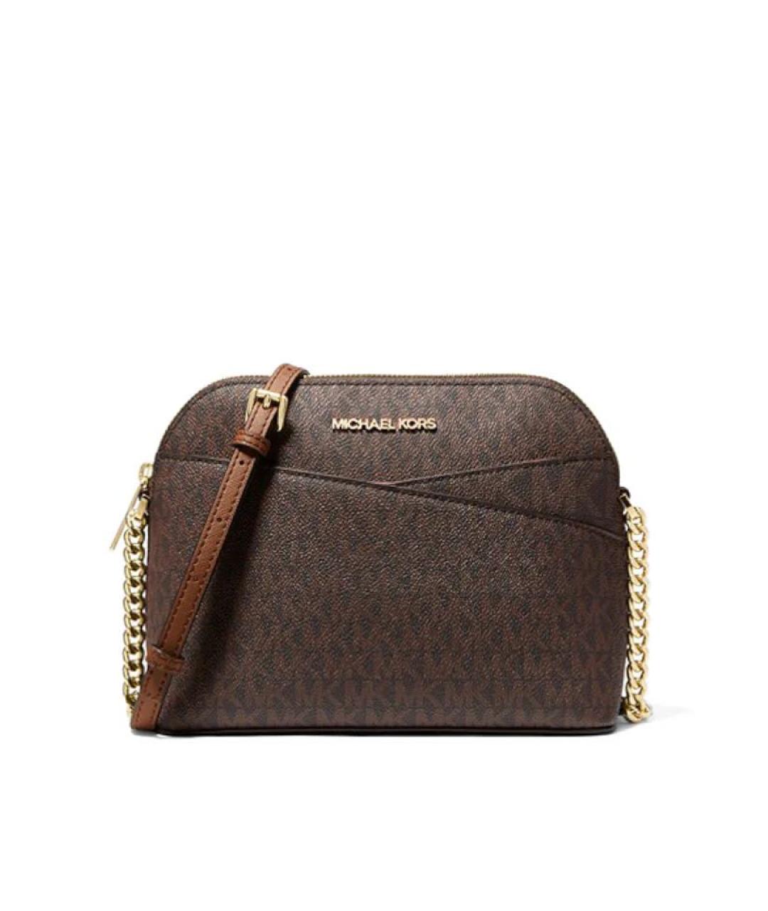 MICHAEL KORS Коричневая сумка через плечо, фото 1