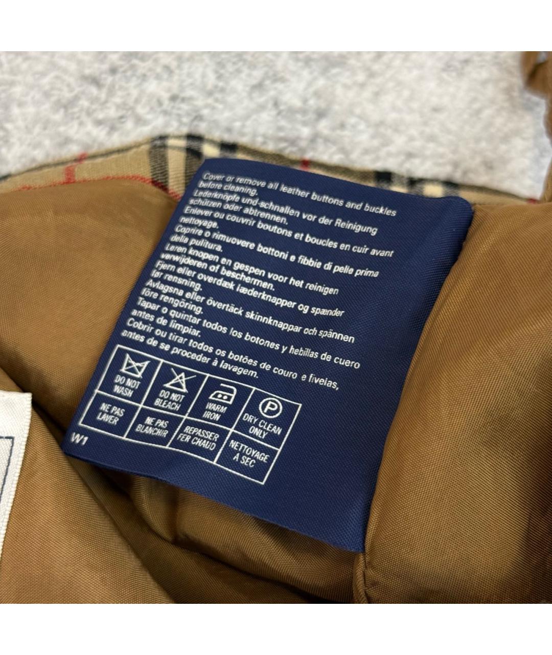 BURBERRY Бежевая юбка макси, фото 7