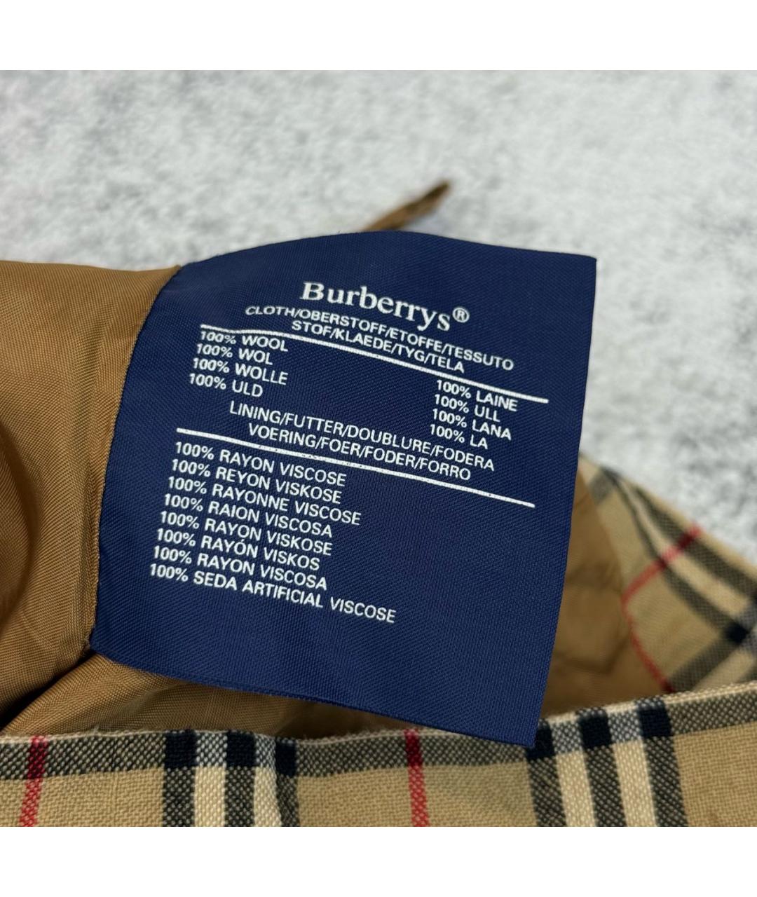 BURBERRY Бежевая юбка макси, фото 6