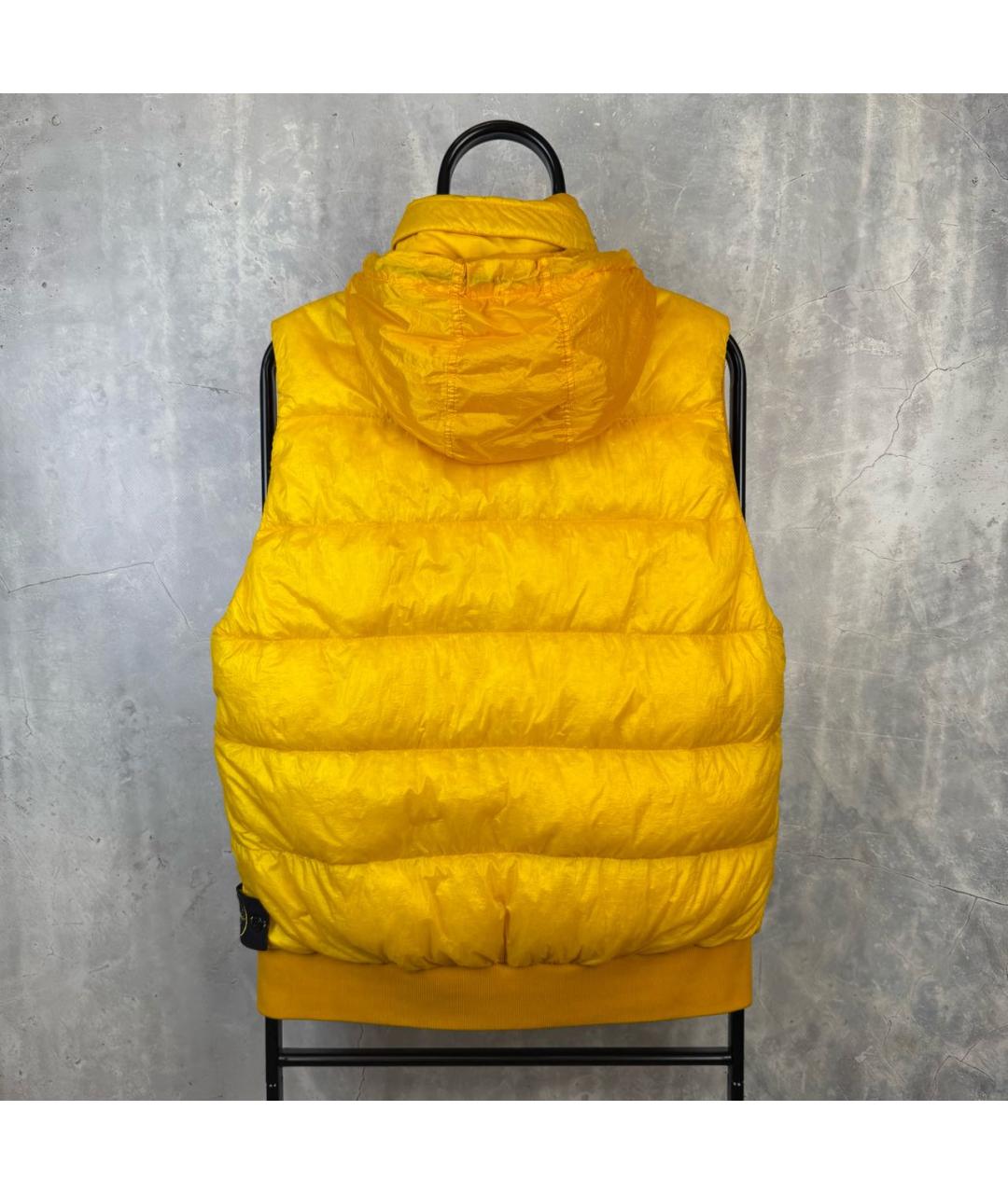 STONE ISLAND Желтый жилет, фото 8