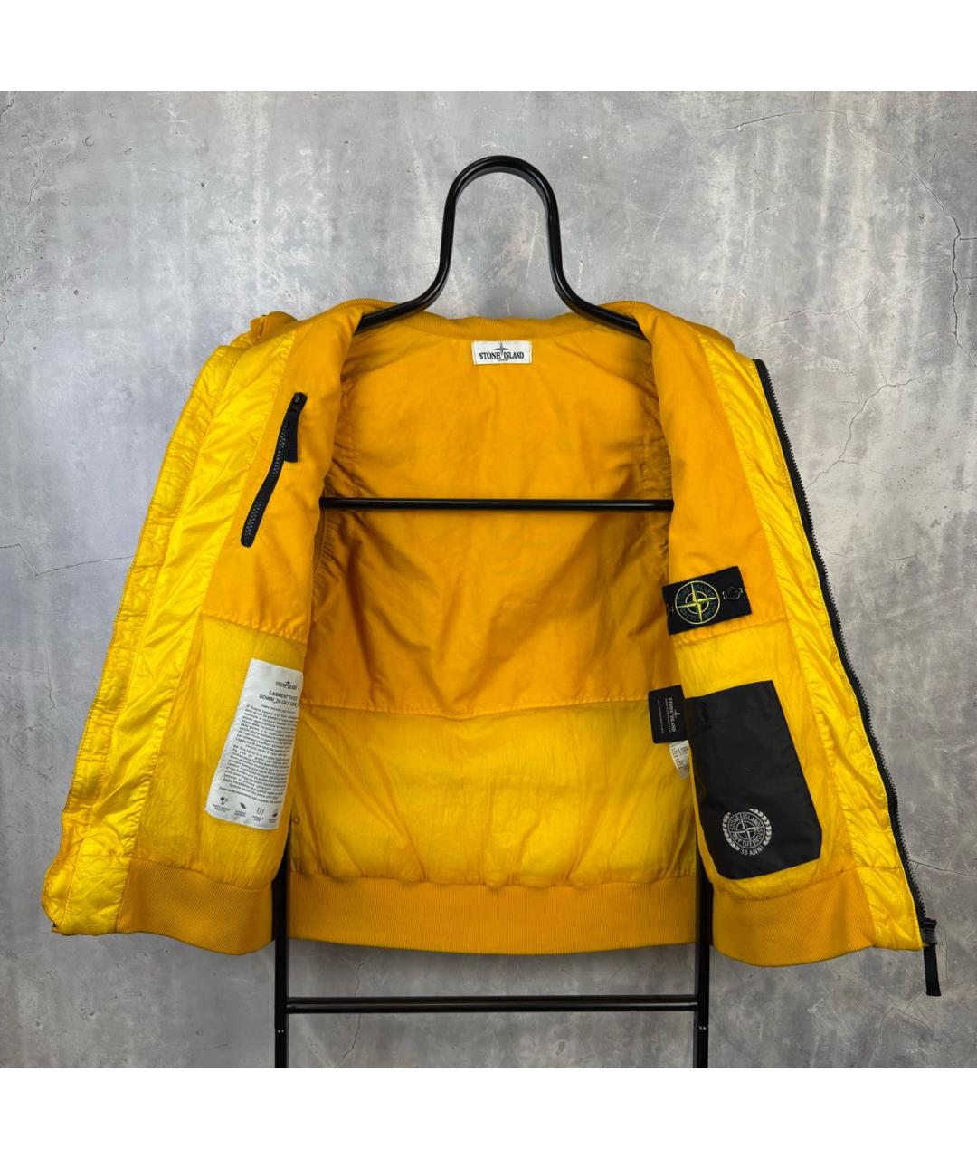 STONE ISLAND Желтый жилет, фото 2