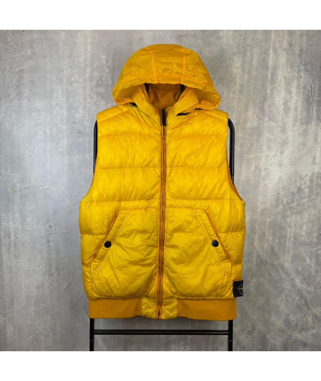 STONE ISLAND Желтый жилет, фото 9