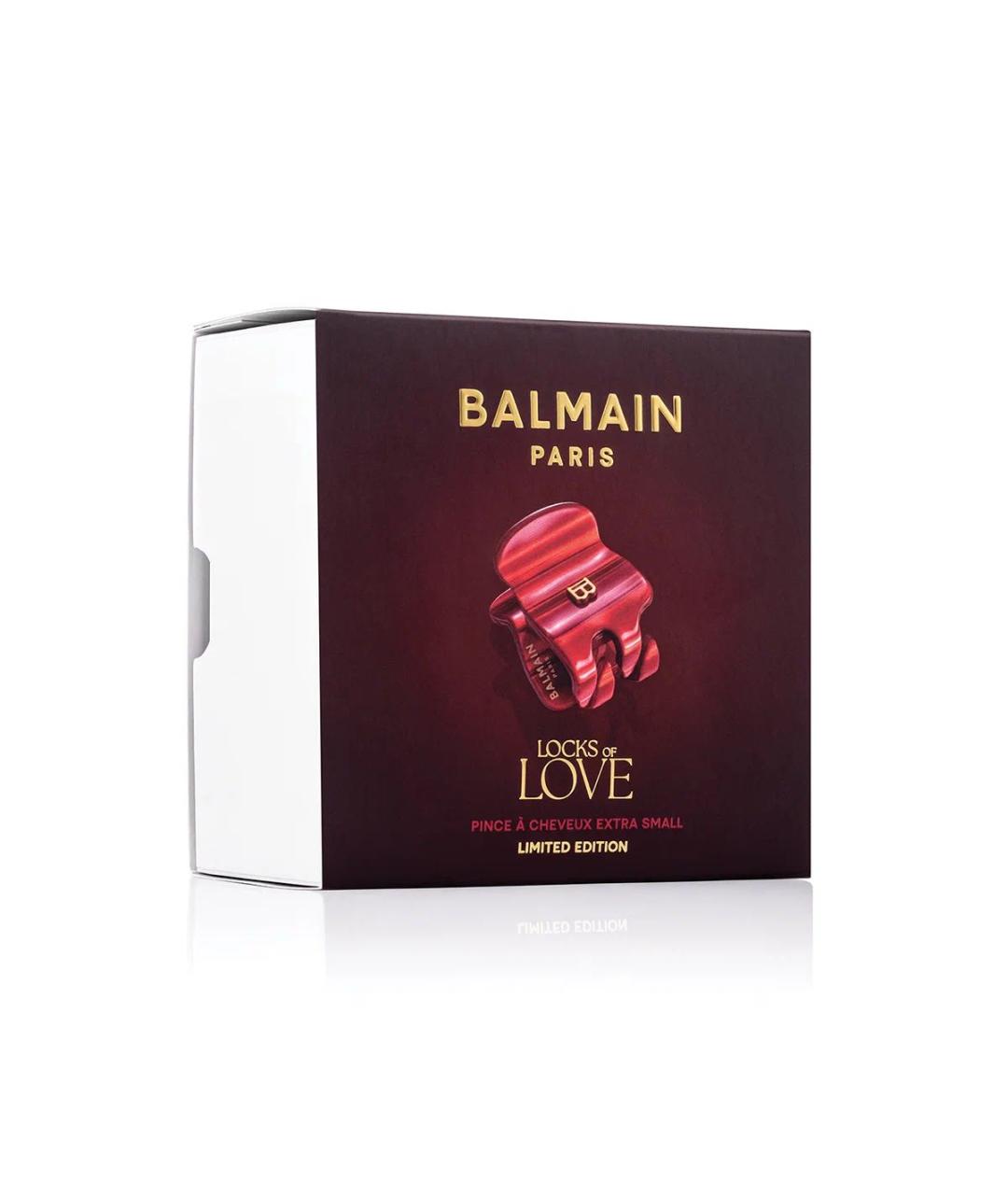 BALMAIN Красная заколка, фото 4
