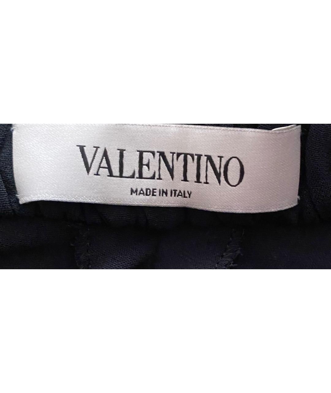 VALENTINO Черные прямые брюки, фото 6