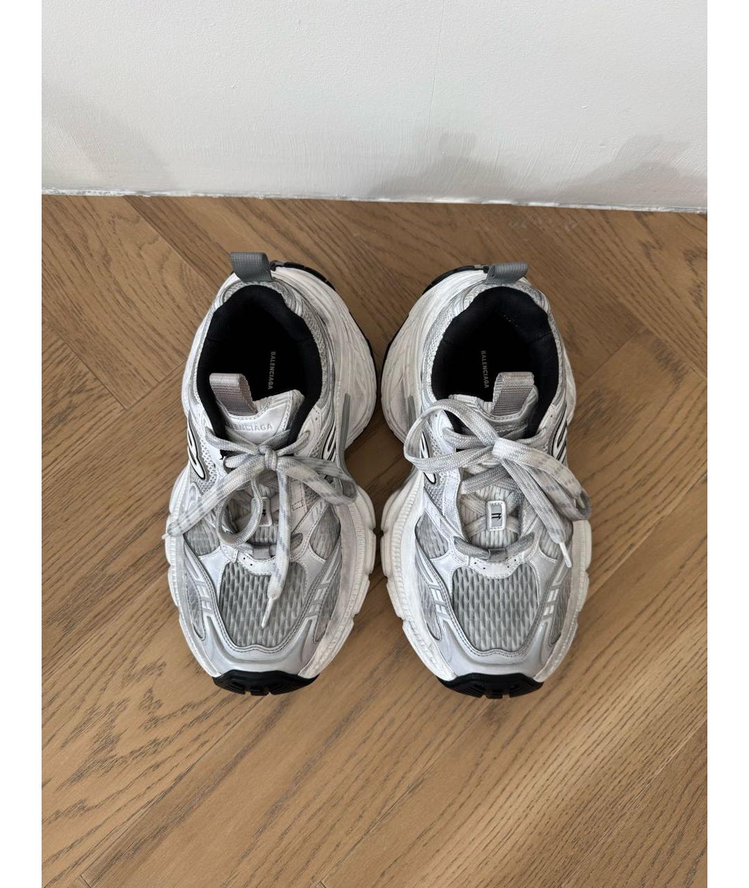 BALENCIAGA Белые кроссовки, фото 3