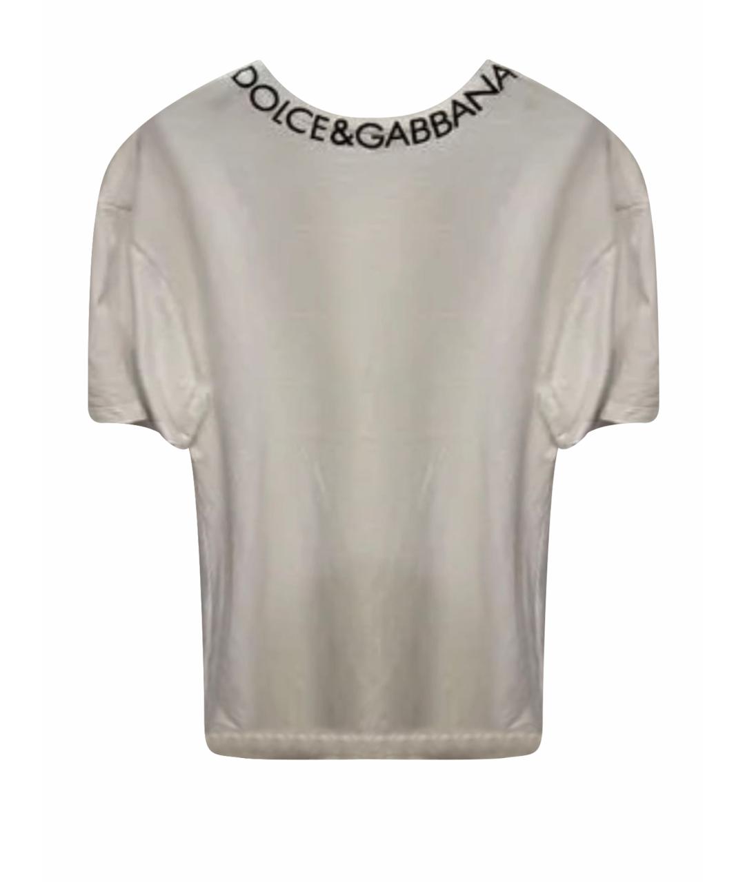 DOLCE&GABBANA Белая футболка, фото 1