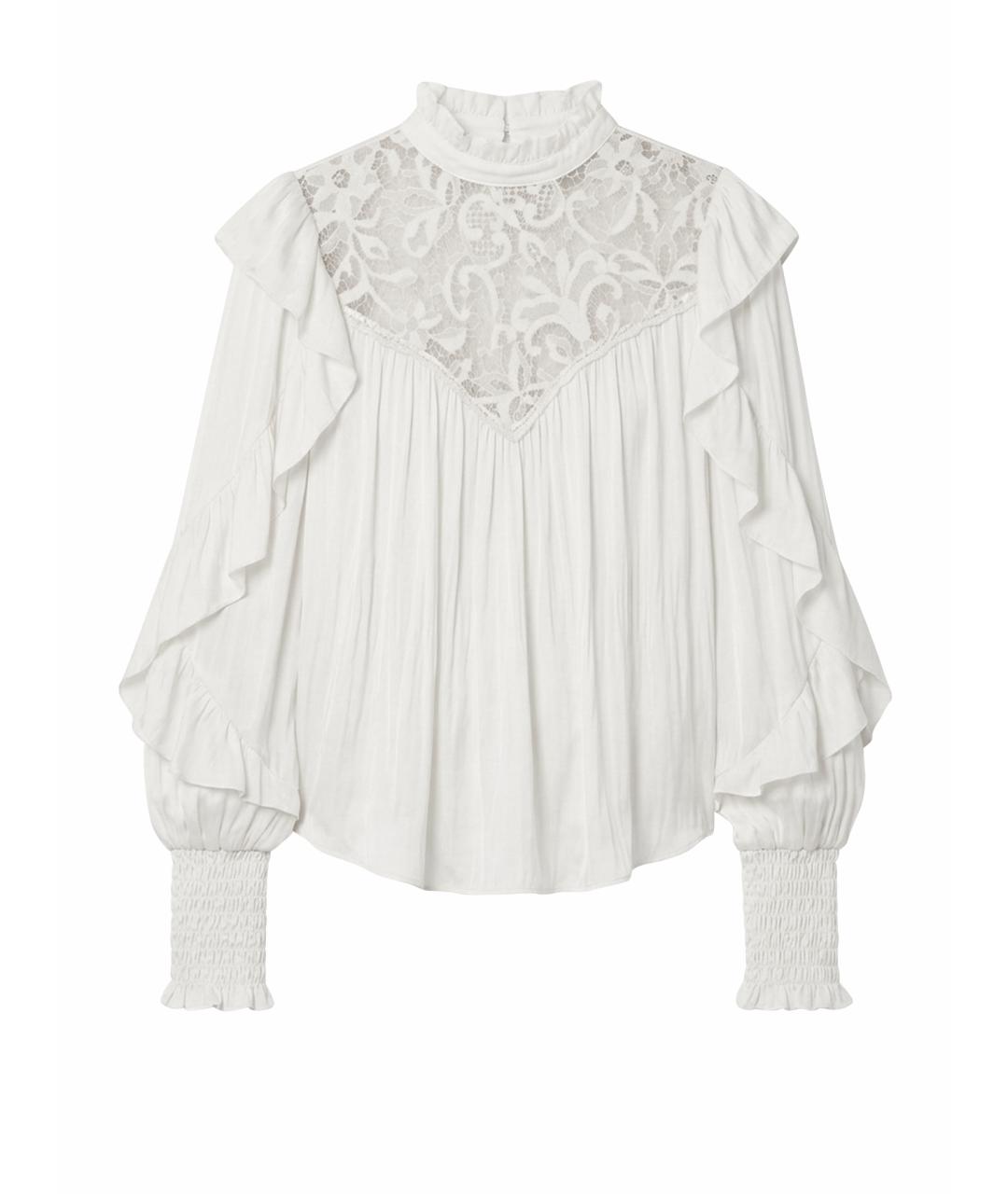 ISABEL MARANT Белая кружевная блузы, фото 1