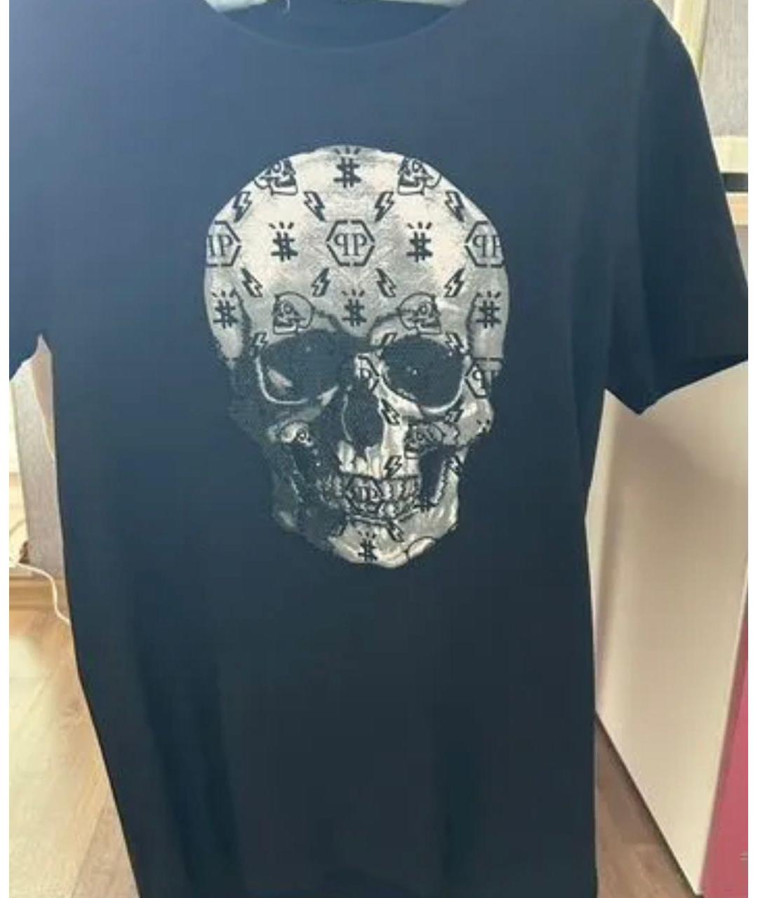 PHILIPP PLEIN Черная футболка, фото 4