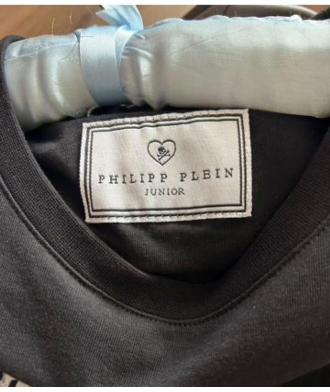 PHILIPP PLEIN Черная футболка, фото 3