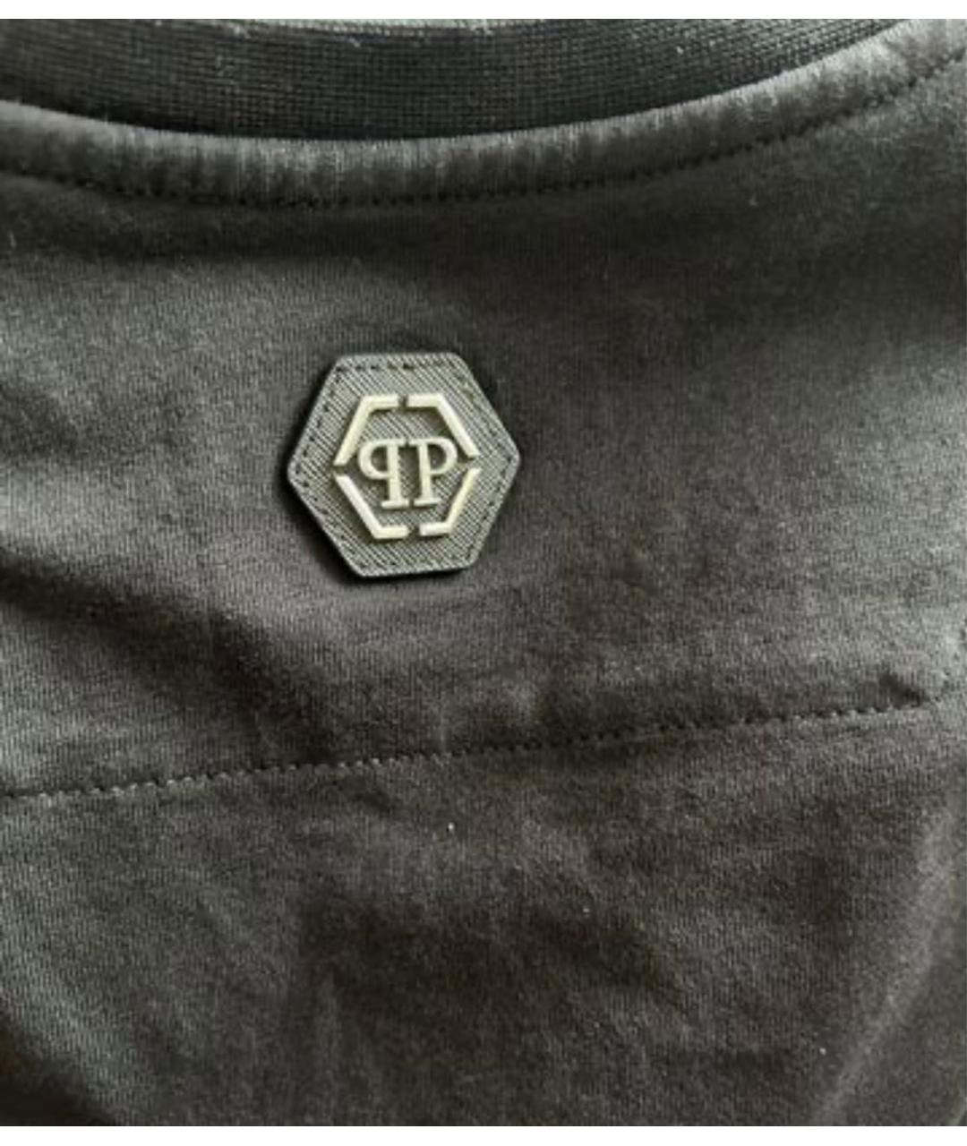 PHILIPP PLEIN Черная футболка, фото 2
