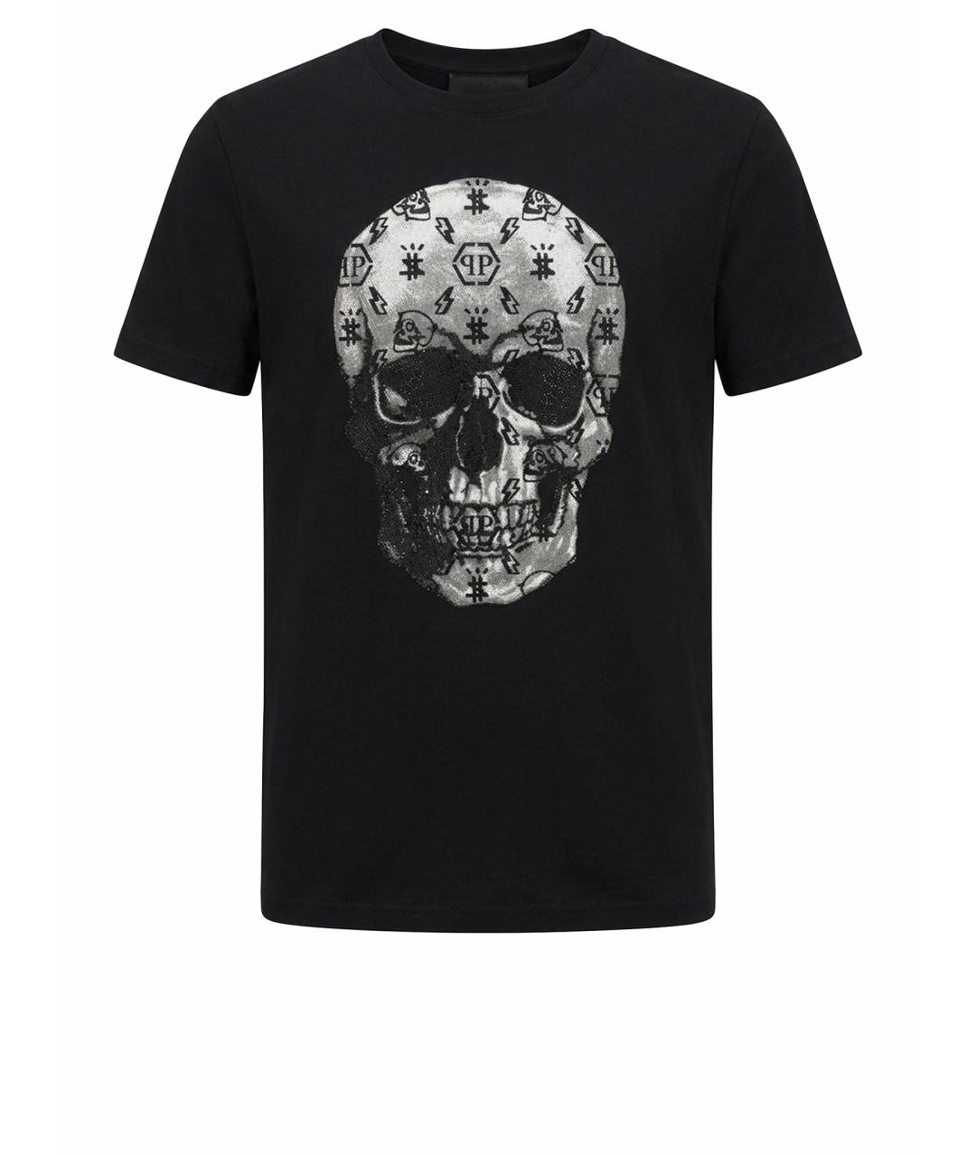 PHILIPP PLEIN Черная футболка, фото 1