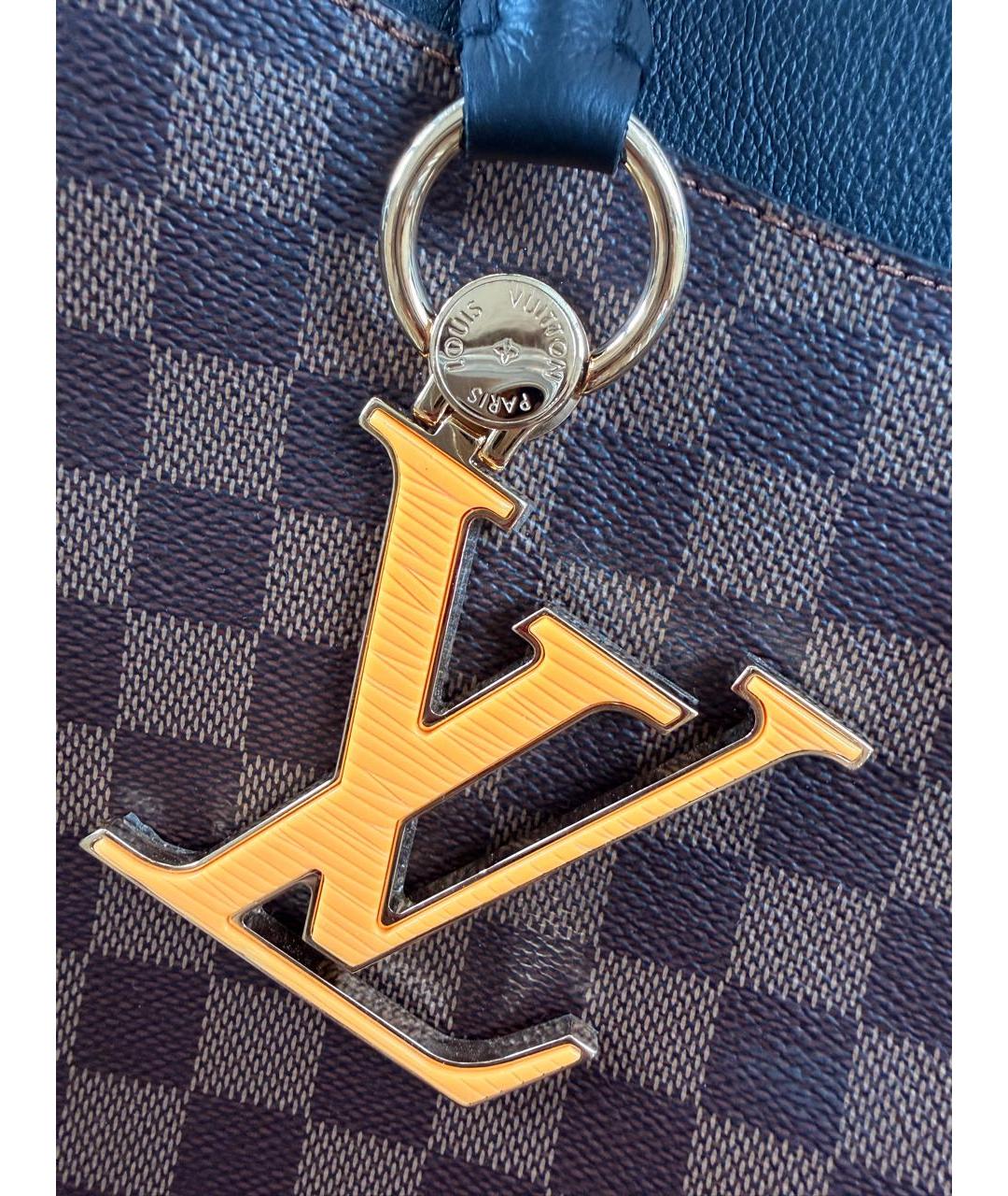 LOUIS VUITTON Коричневая сумка тоут, фото 7