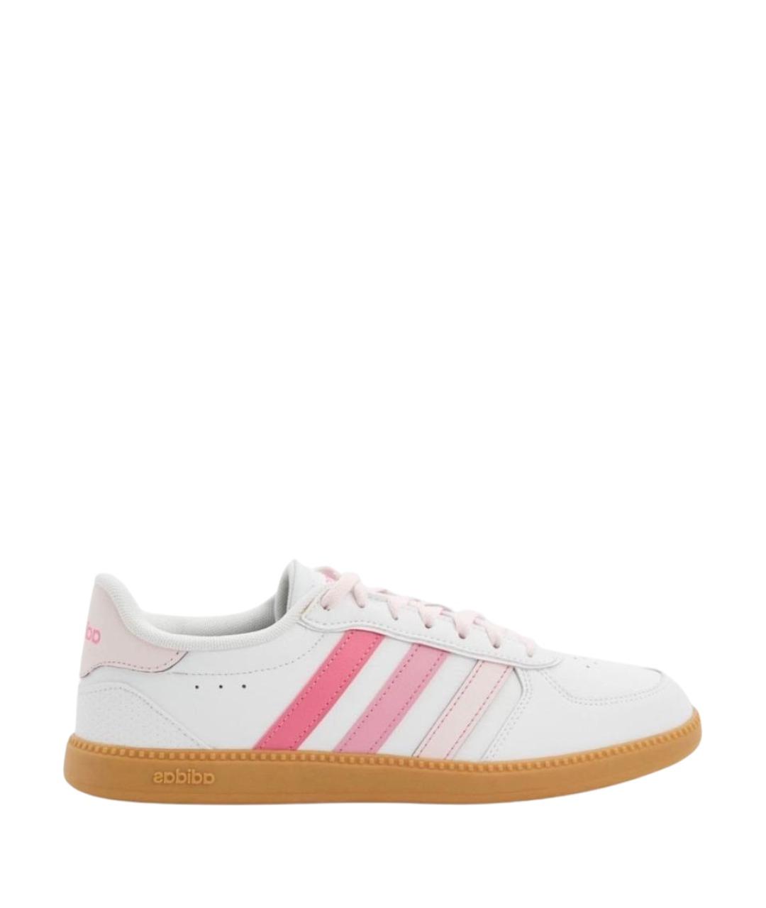 ADIDAS Белые кожаные кроссовки, фото 1