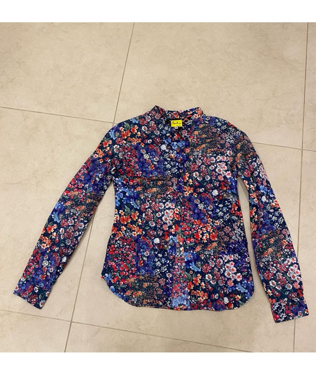 PAUL SMITH Мульти хлопковая рубашка, фото 5