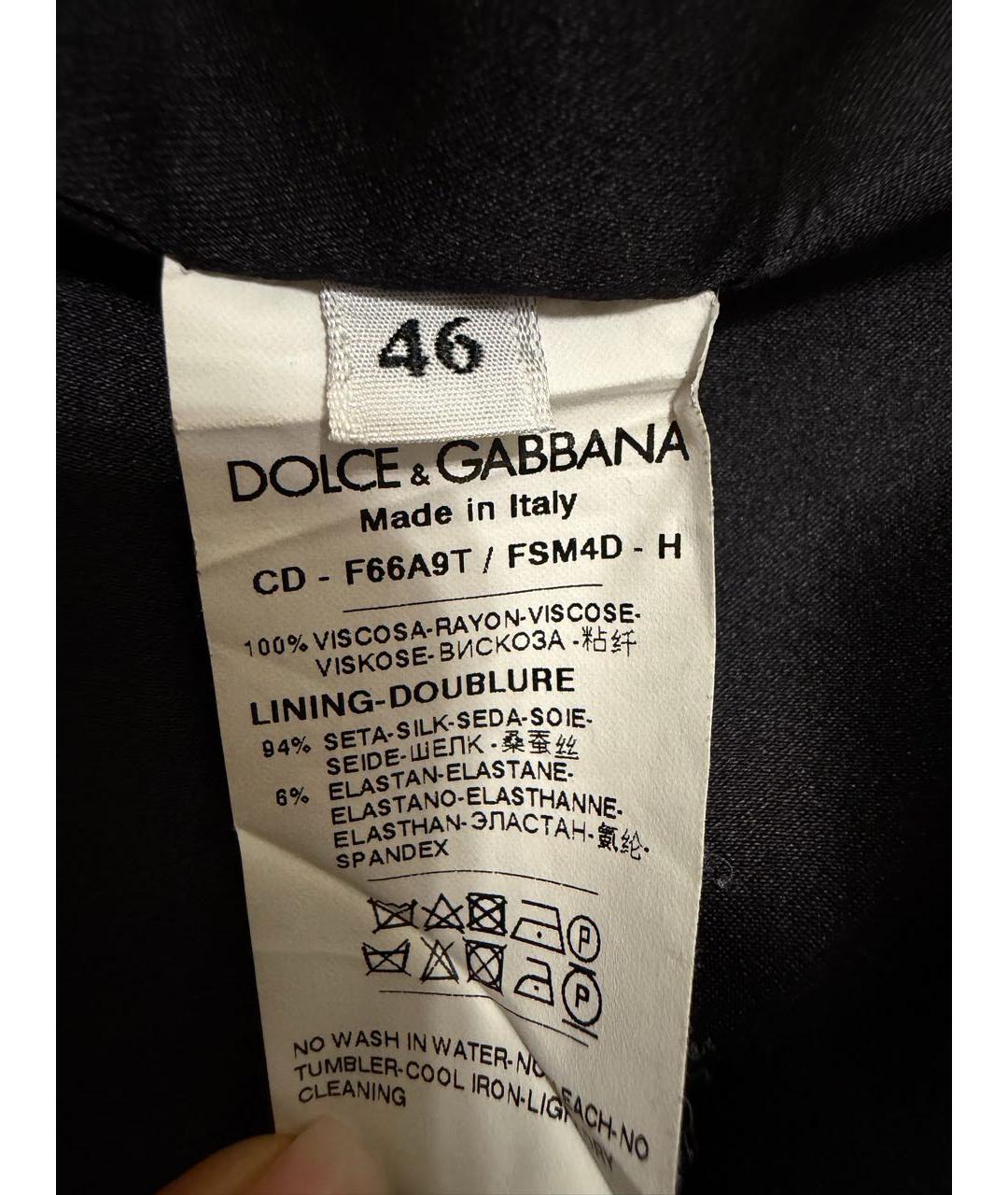 DOLCE&GABBANA Вискозное повседневное платье, фото 6