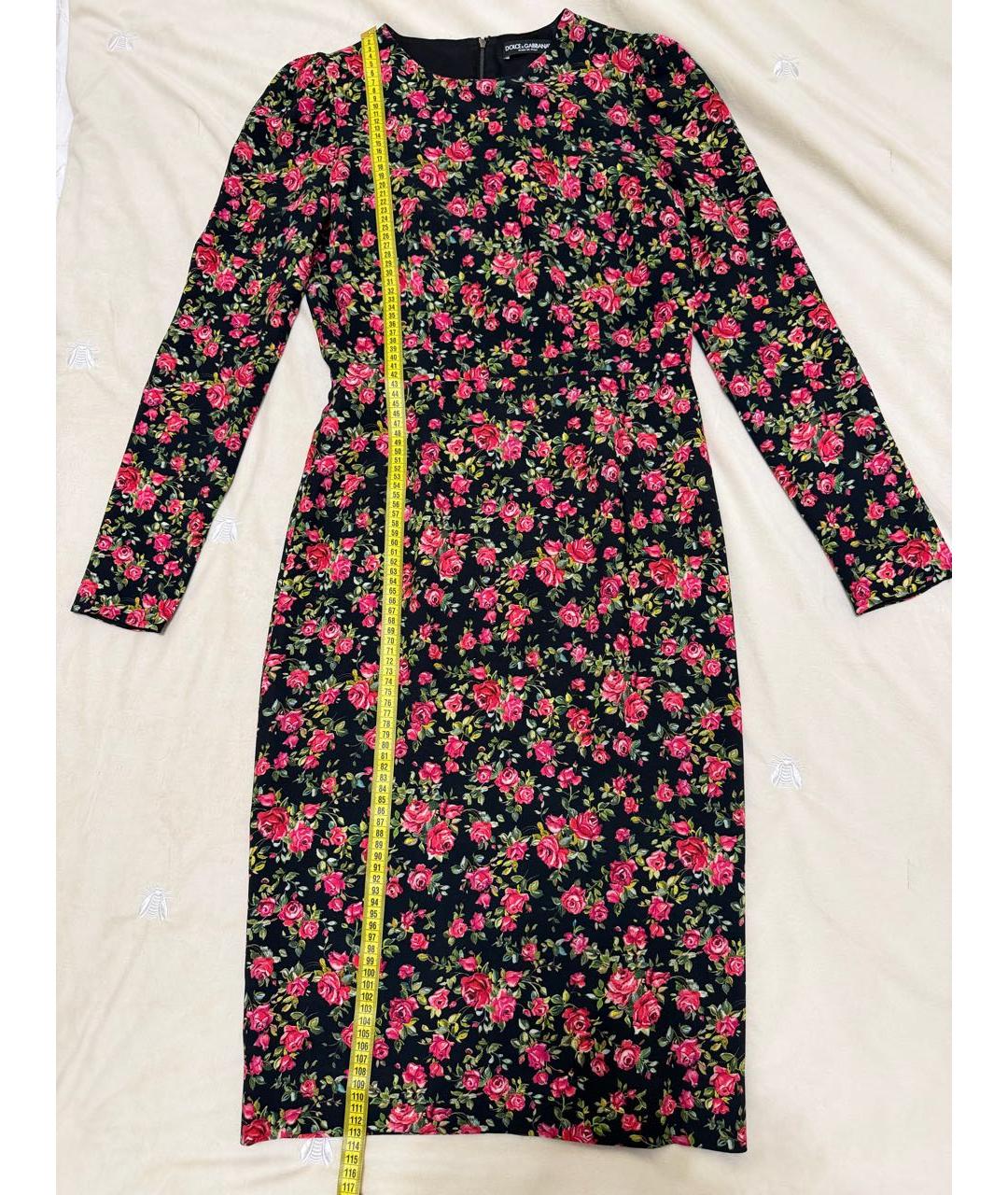DOLCE&GABBANA Вискозное повседневное платье, фото 4