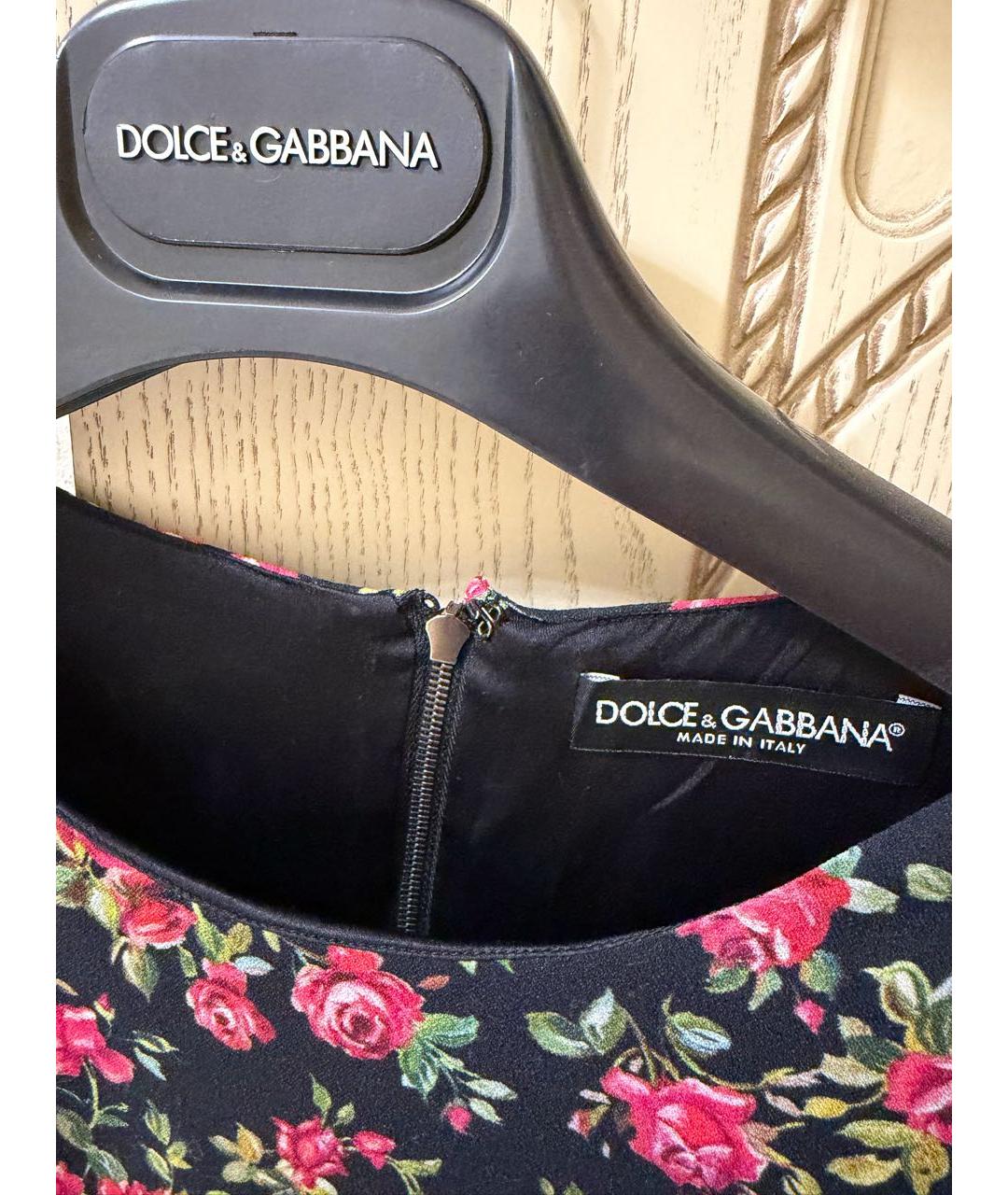 DOLCE&GABBANA Вискозное повседневное платье, фото 3
