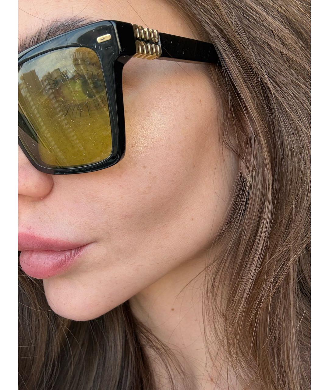 MIU MIU Пластиковые солнцезащитные очки, фото 2