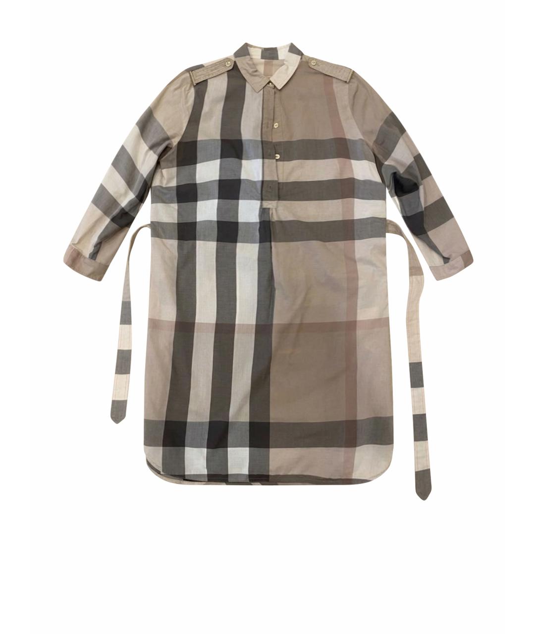 BURBERRY Хлопковое повседневное платье, фото 1