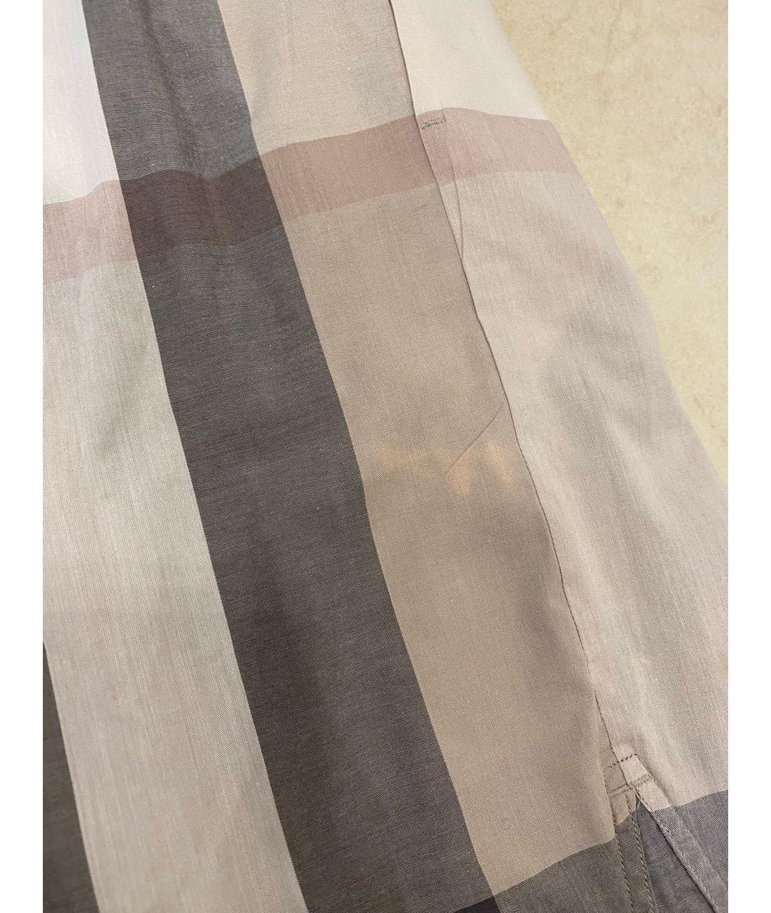 BURBERRY Хлопковое повседневное платье, фото 3