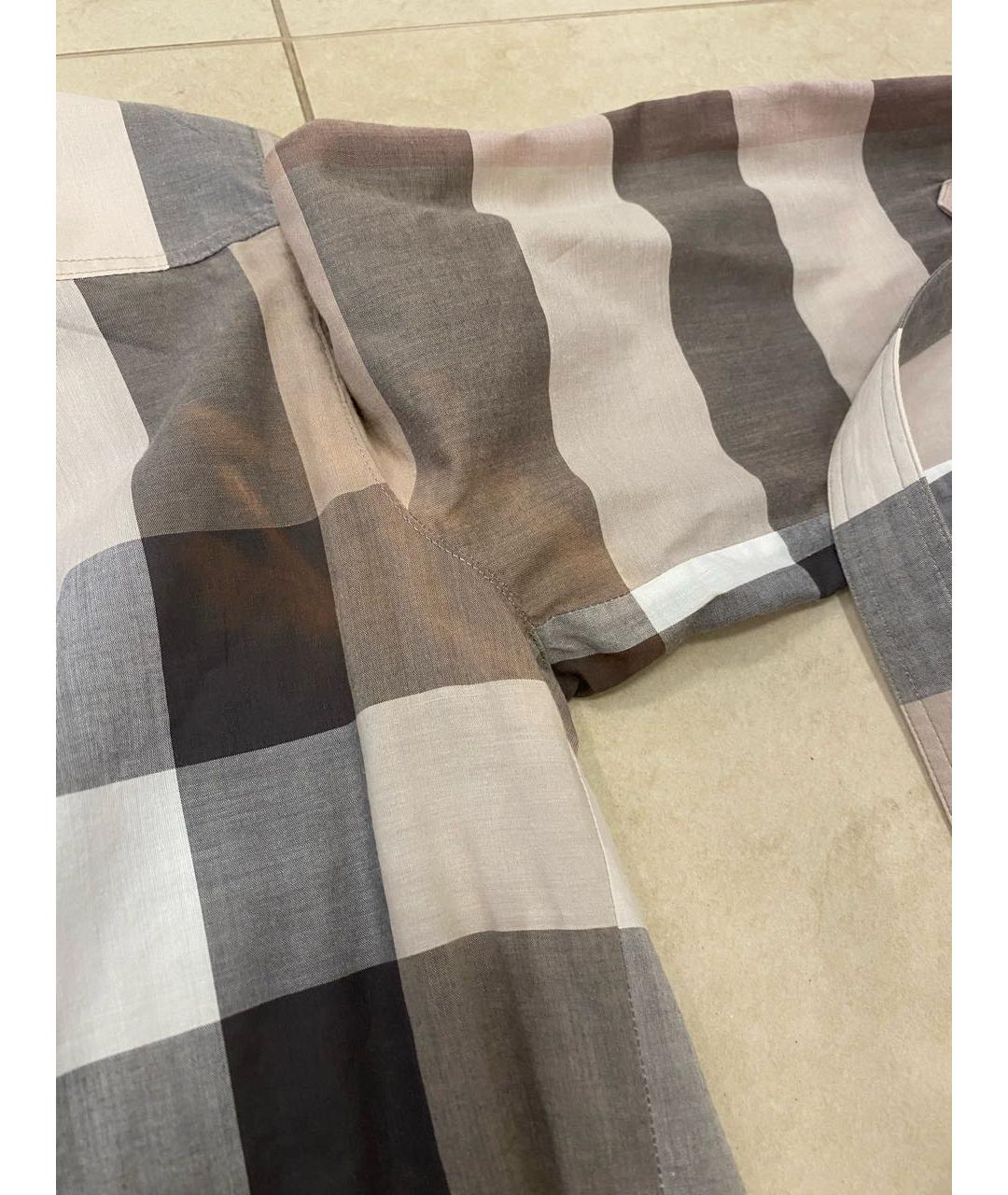 BURBERRY Хлопковое повседневное платье, фото 4