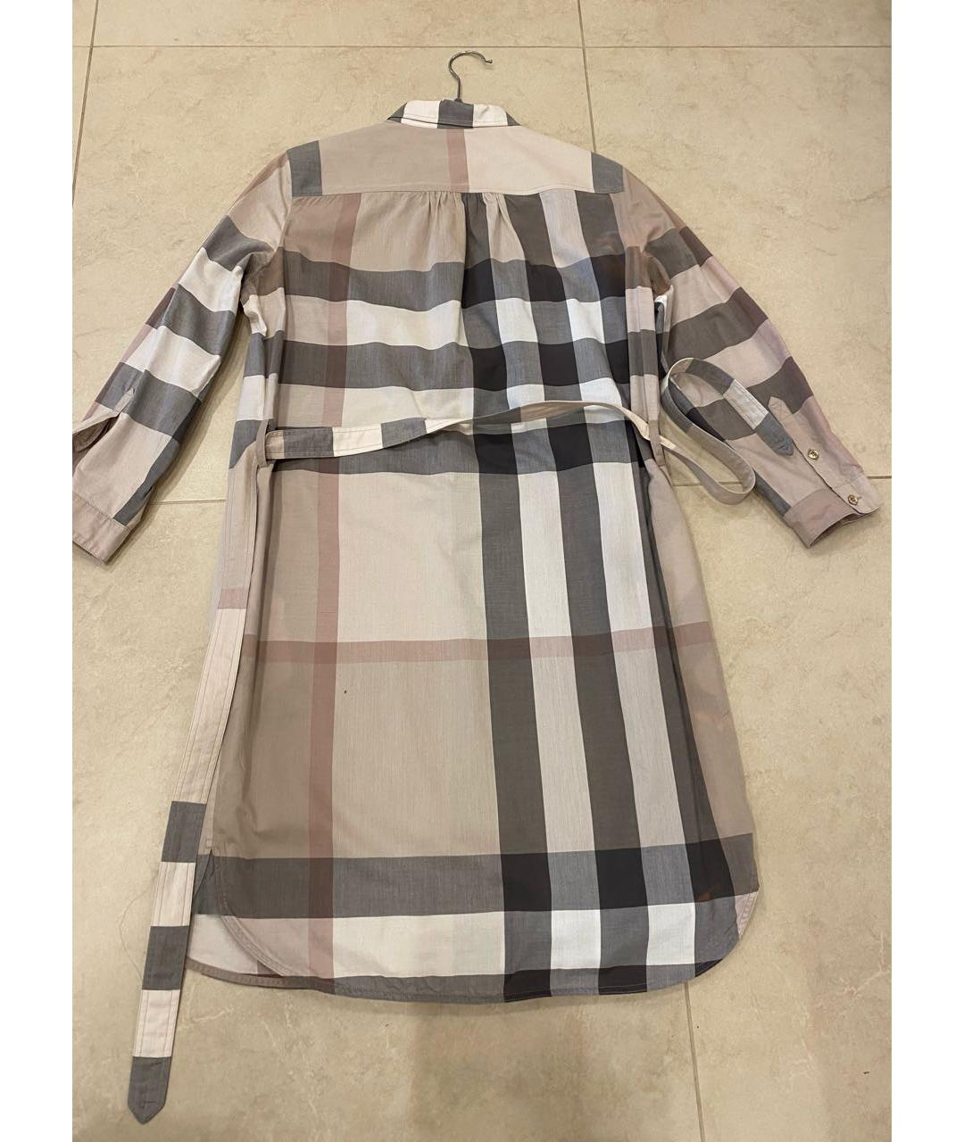 BURBERRY Хлопковое повседневное платье, фото 2