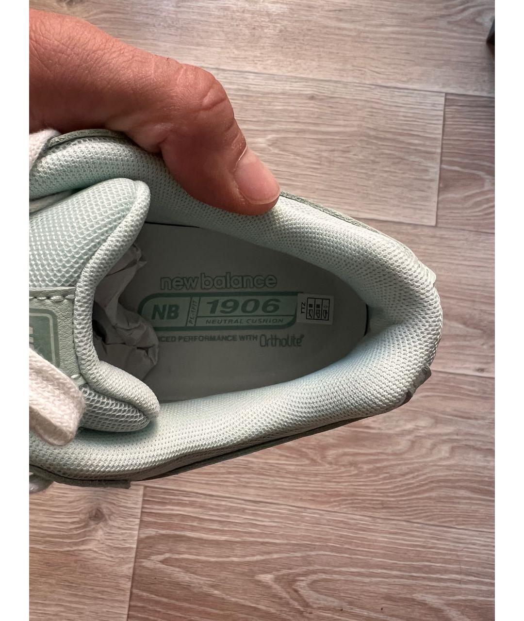NEW BALANCE Бирюзовые низкие кроссовки / кеды, фото 7