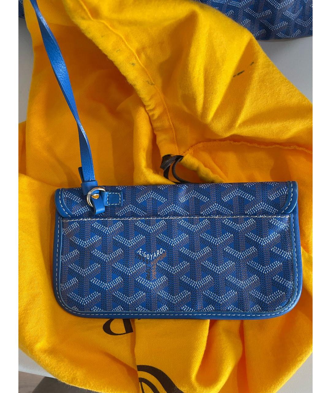 GOYARD Синяя сумка тоут, фото 8
