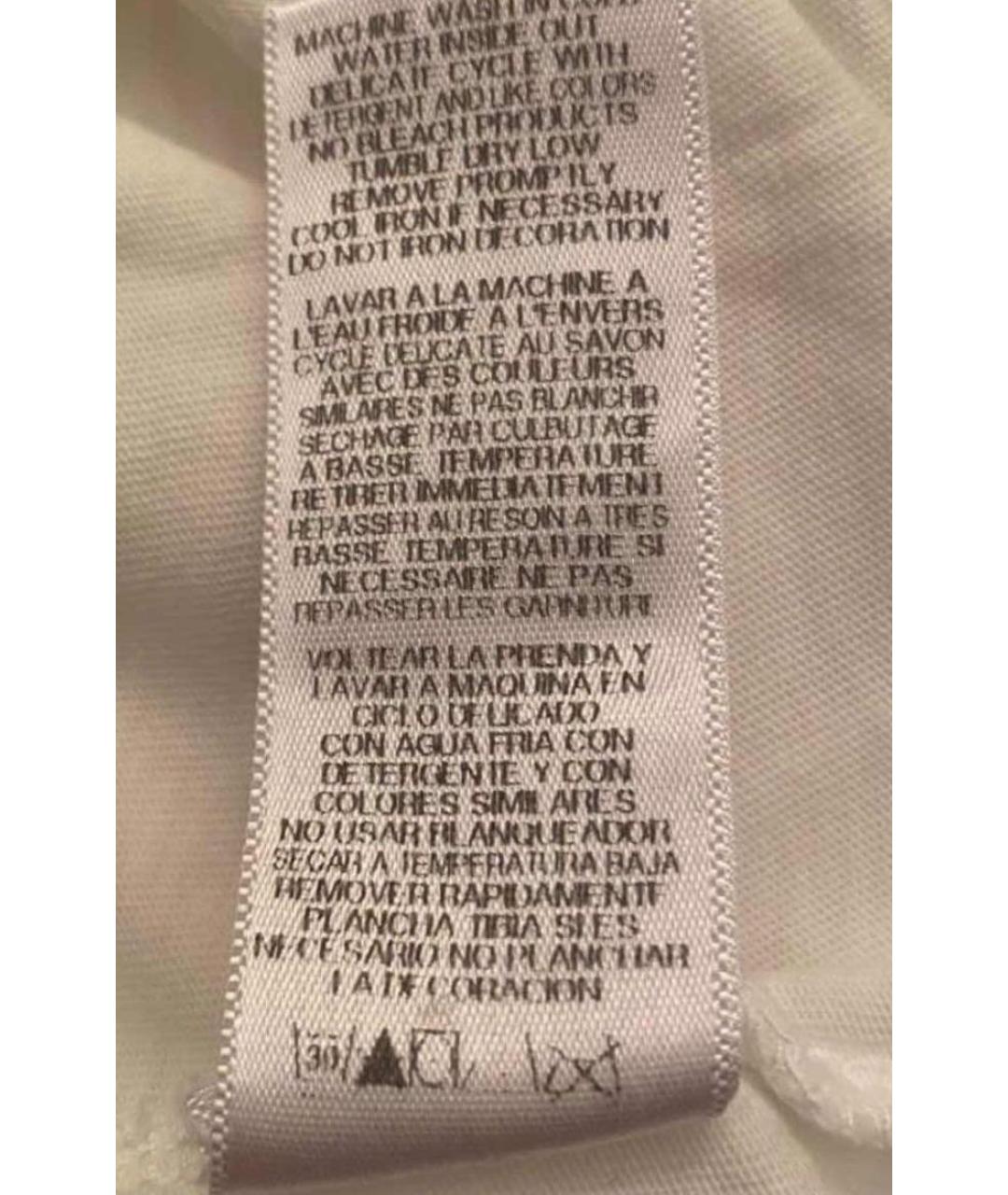 JUICY COUTURE Белый хлопковый детская футболка / топ, фото 4