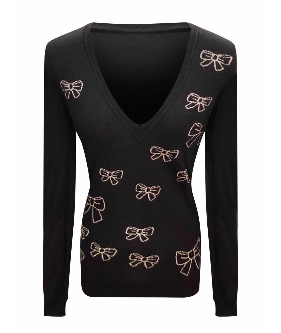 RED VALENTINO Черный джемпер / свитер, фото 1