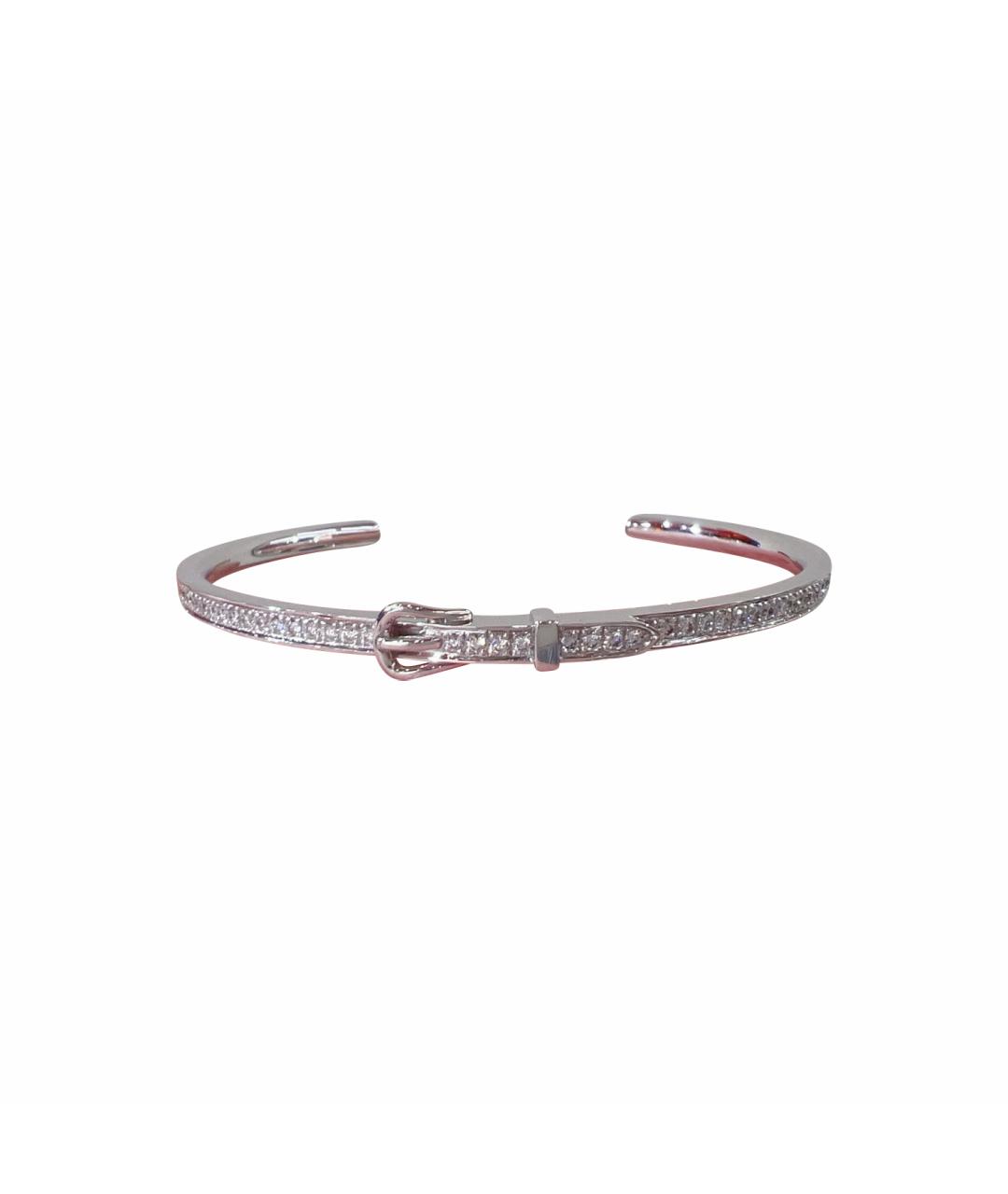 HERMES Серебрянный браслет из белого золота, фото 1