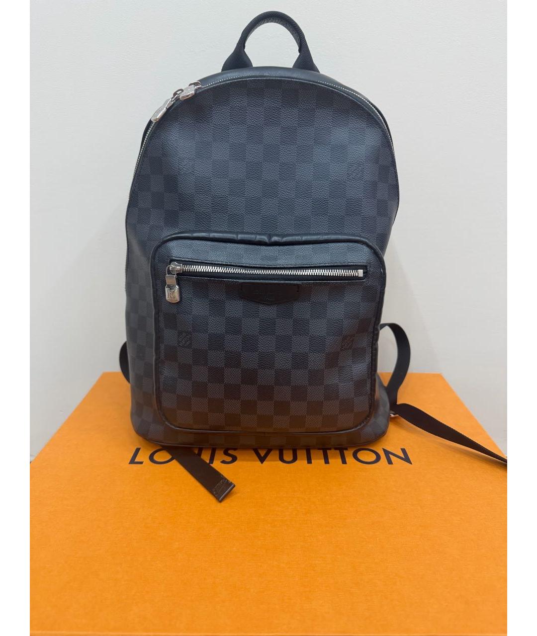 LOUIS VUITTON Серый рюкзак, фото 7